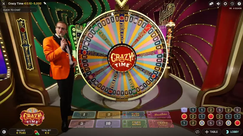 Crazy Time Gameplay