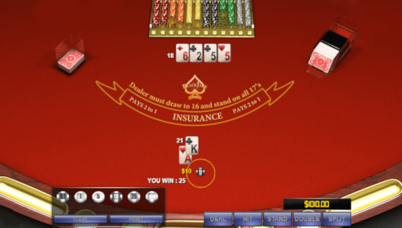 Online Blackjack Side Bets