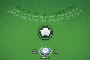 Online Blackjack Table