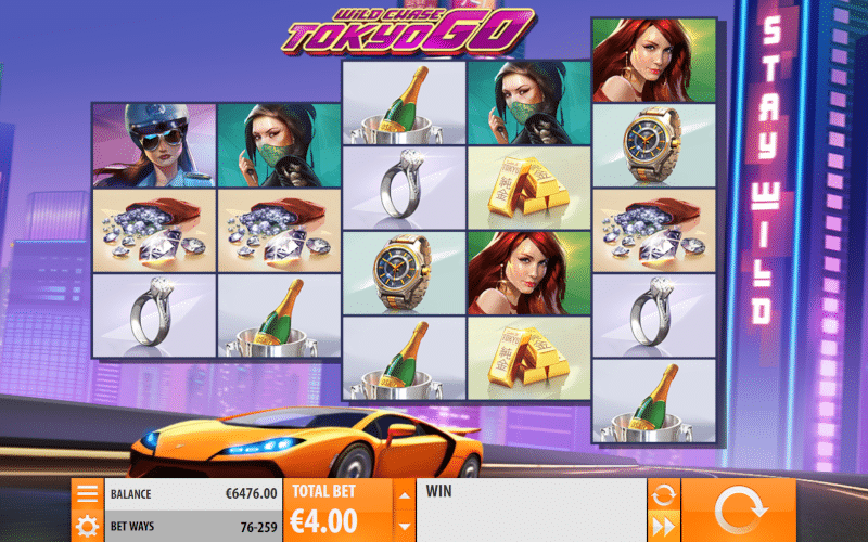 Wild Chase Tokyo GO Slot Game