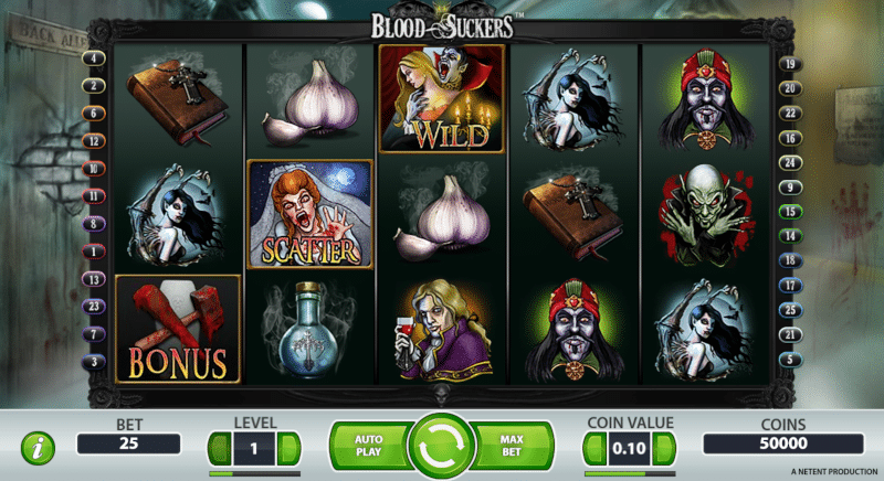 Blood Suckers slot game