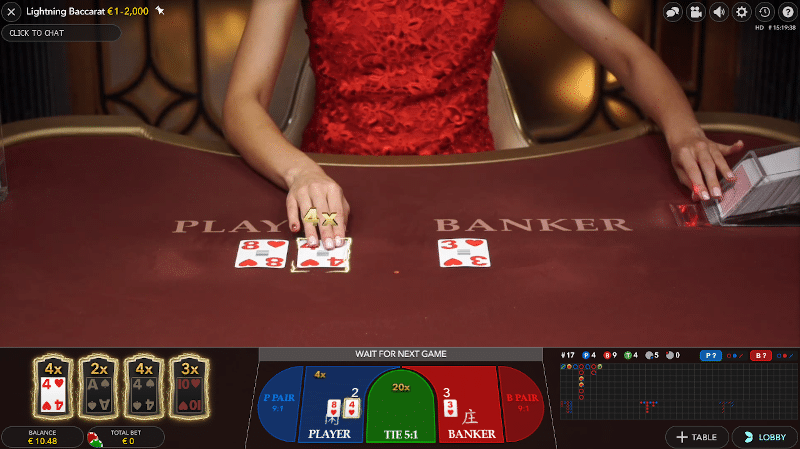 Live Dealer Baccarat