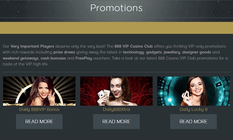 888 Bonuses