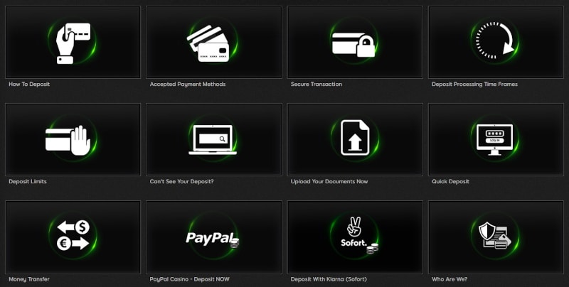 Payment methods