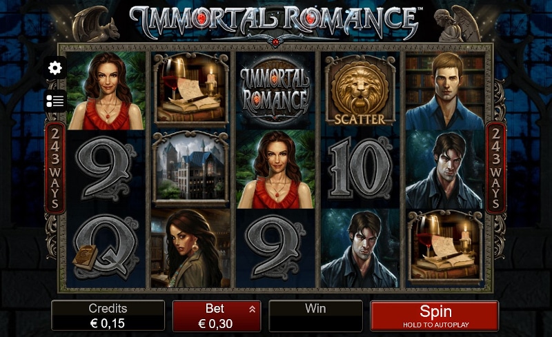 Immortal Romance Slot Game