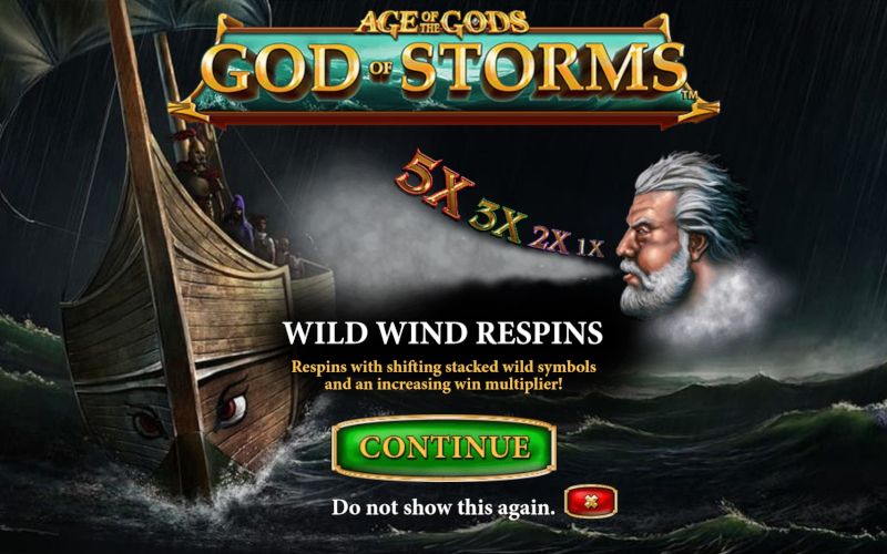 Age of Gods: God of Storms multipliers