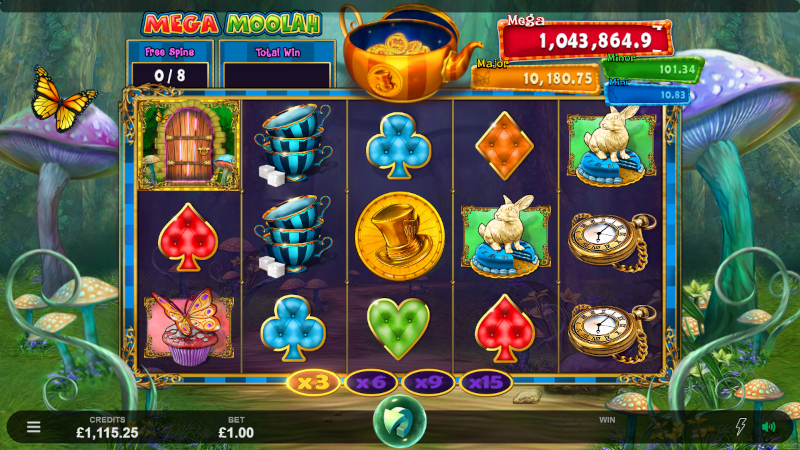 Mega Moolah Absolootly Mad Slot Gameplay