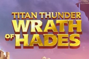 Titan Thunder Wrath of Hades Slot Logo