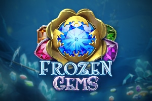 Play'n GO Frozen Gems slot logo