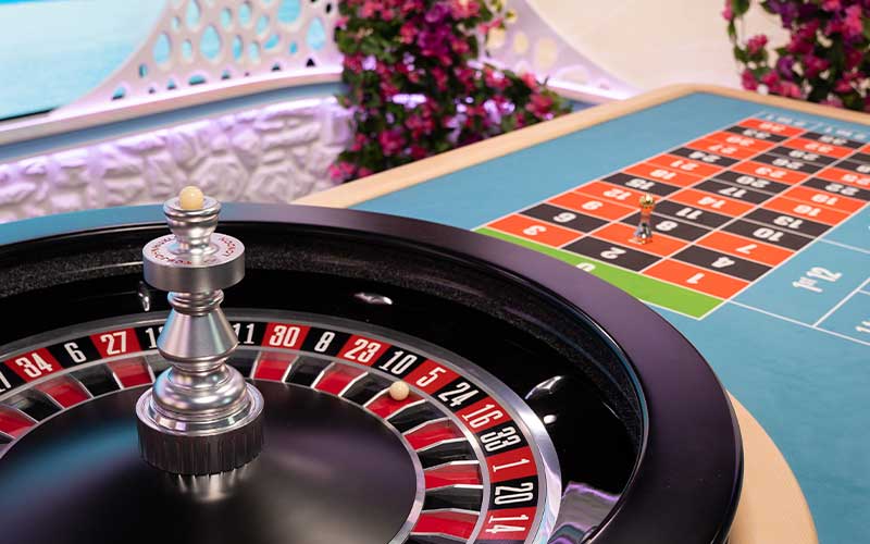 Casino roulette wheel