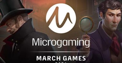 Microgaming March slot lineup