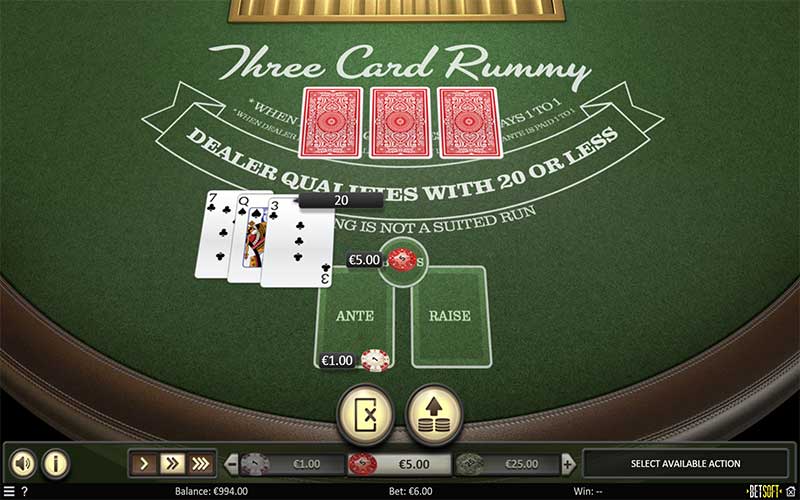 Online Rummy gameplay