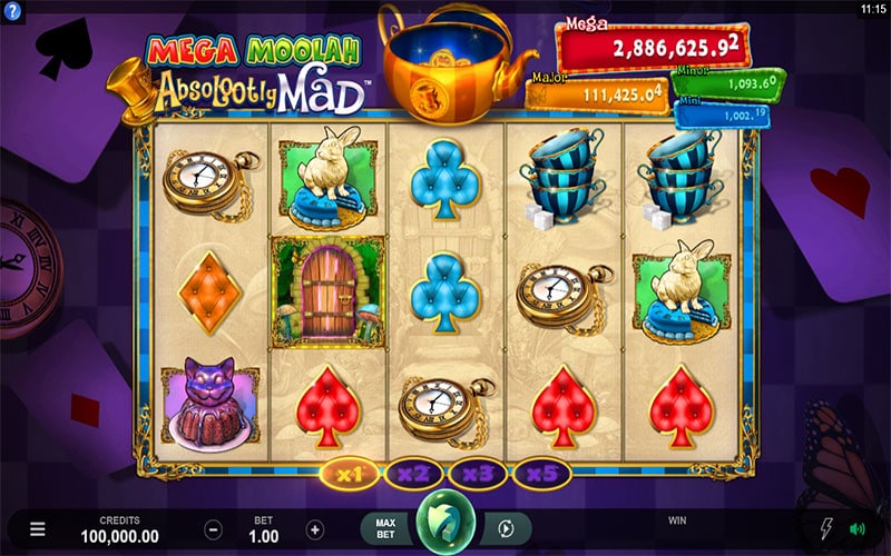 Mega Moolah Absolootly Mad online slot strategy gameplay