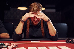Poker player lament over money loss