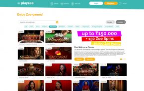playzee casino screenshot