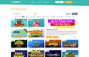 playzee casino screenshot