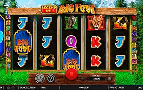 Bigfoot which we review at Indian Casino Club