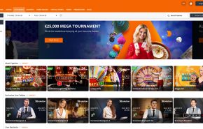 Betsson casino screenshot